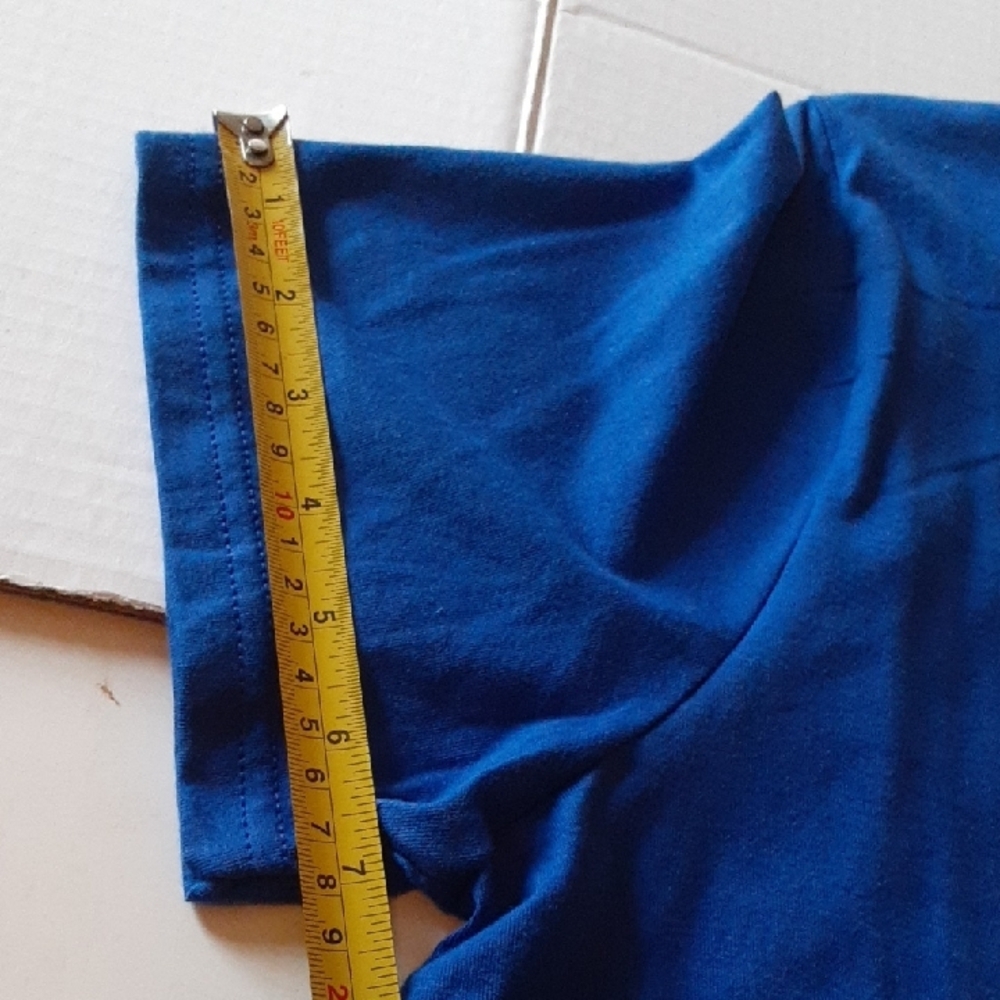 Women's Blue T-Shirt - Picture 6 of 8